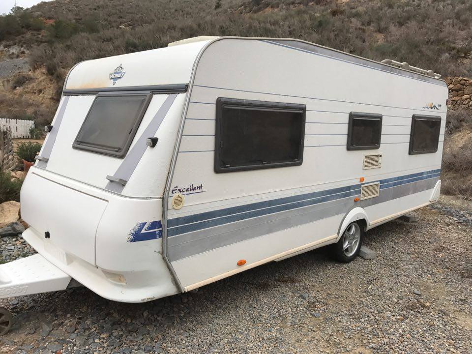 2002 Hobby Excellent Touring Caravan For Sale Mazarron, Murcia, Costa