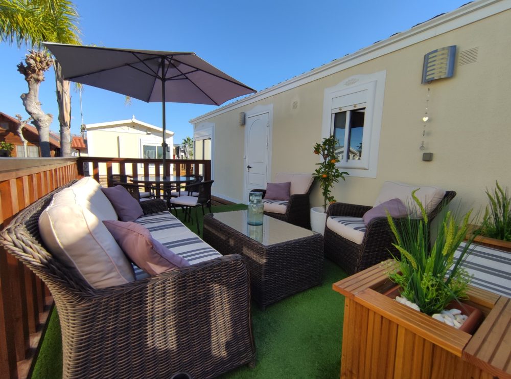 Aitana Park Home For Sale On Camping Almafra Campsite In Benidorm £