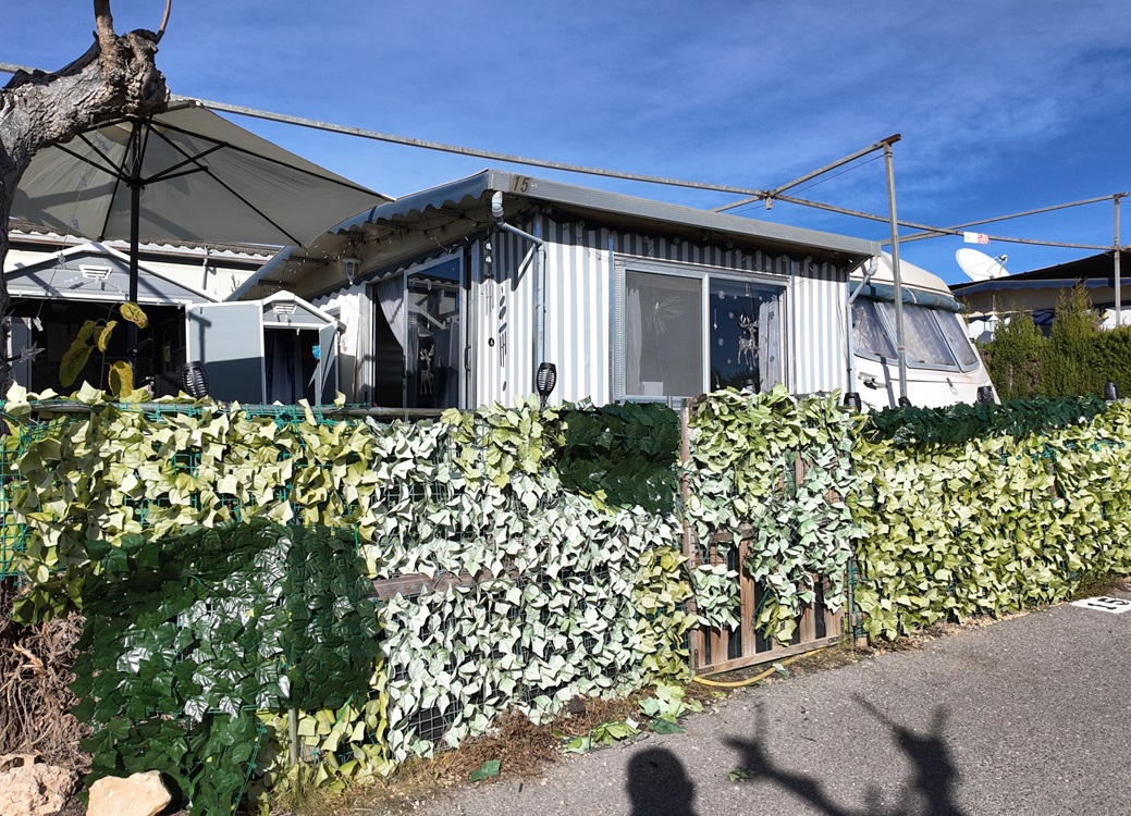 REDUCED! ABI Award Touring Caravan & Awning For Sale On Camping Benisol Campsite In Benidorm €19,995