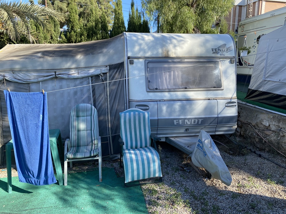 Fendt Touring Caravan & Awning For Sale On Camping La Torreta, Benidorm – £16,000