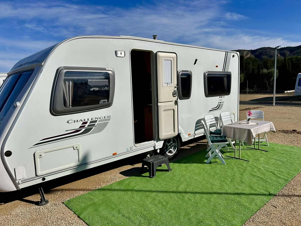 Swift Challenger Touring Caravan For Sale On Camping Benisol, Benidorm – £12,900