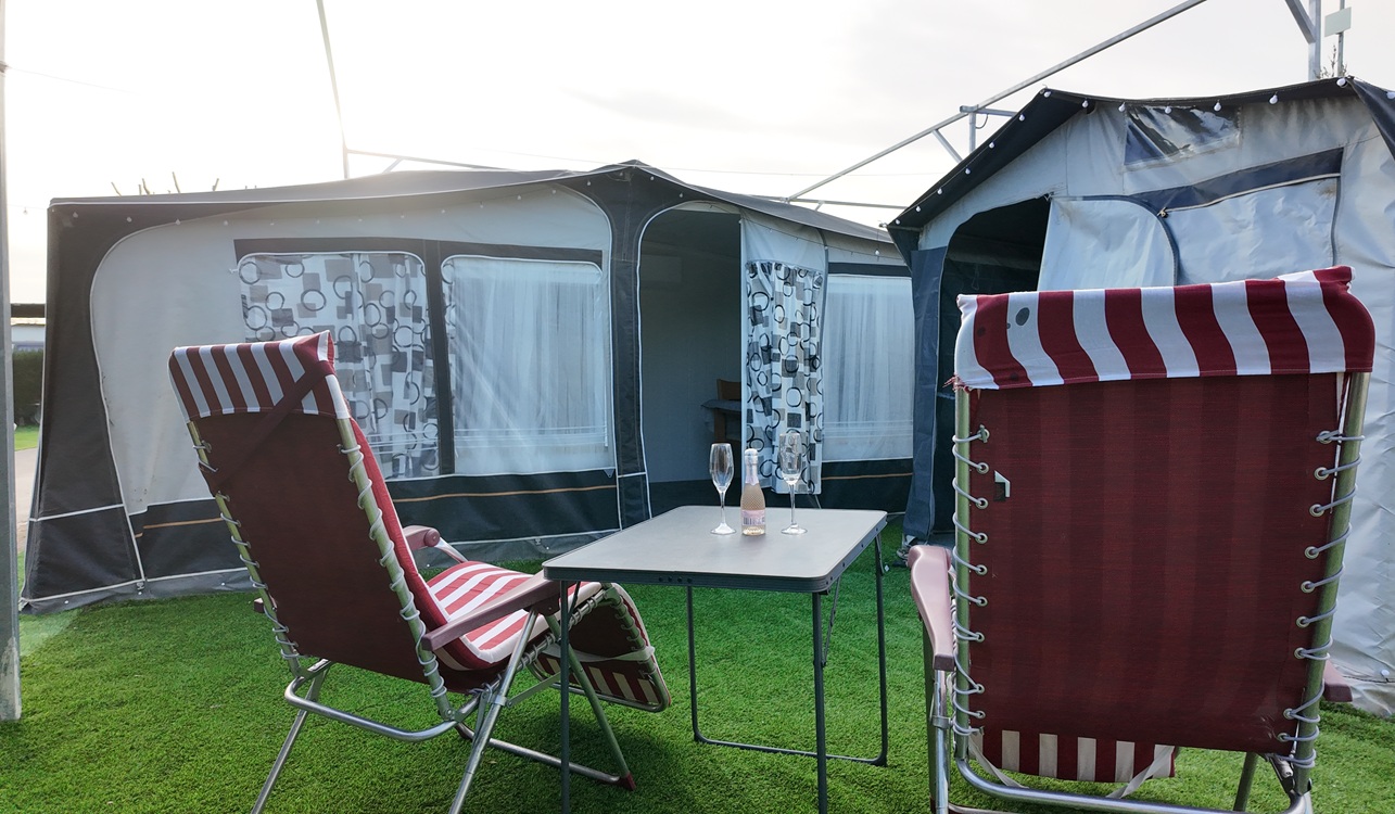 REDUCED! Fully Equipped Caravan & Awning For Sale On Camping Benisol, Benidorm – £29,995