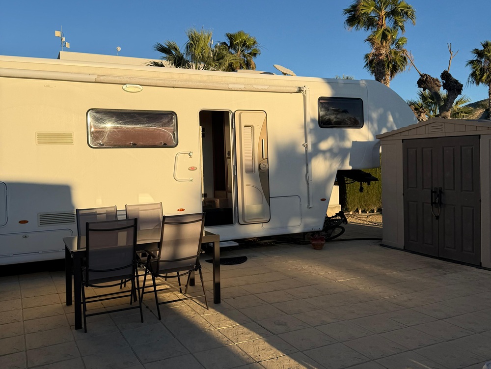 Fifth Wheel For Sale On Camping Almafra, Benidorm – £60,000