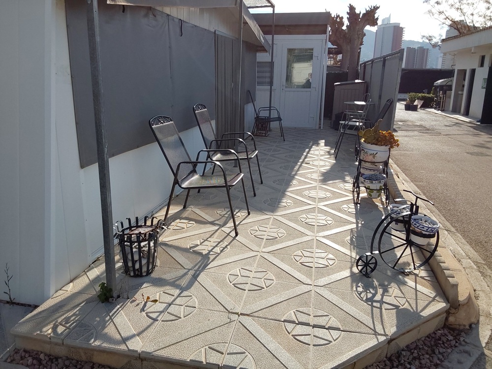 Modern Caravan & Awning For Sale On Camping Villasol, Benidorm – £55,000