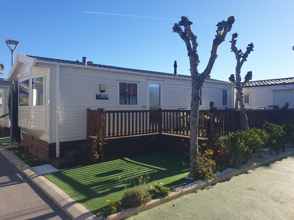 Willerby Rio Gold Mobile Home For Sale On Camping Almafra, Benidorm – £90,000