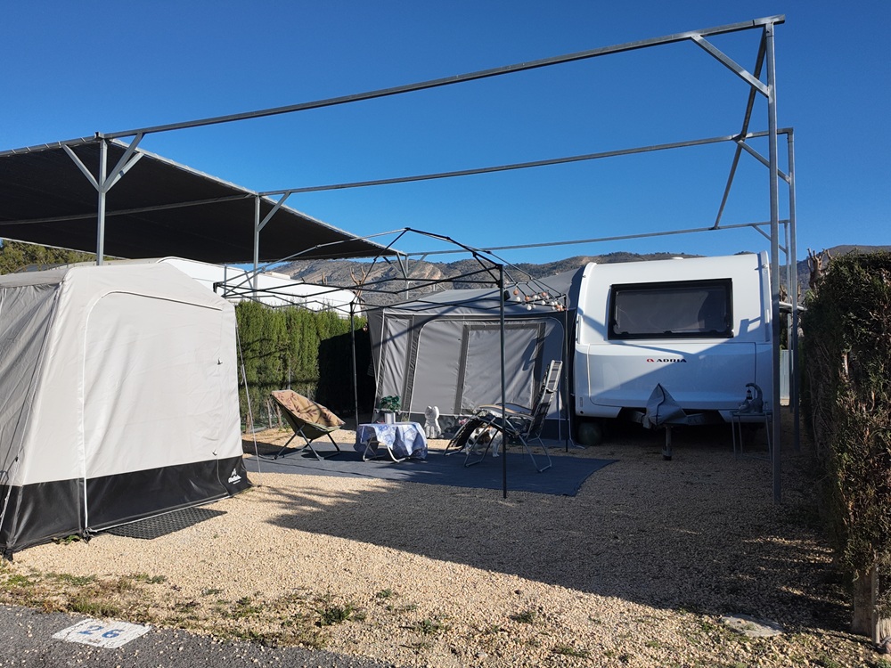 2023 Adria Altea Touring Caravan & Awning For Sale On Camping Benisol, Benidorm – £26,950