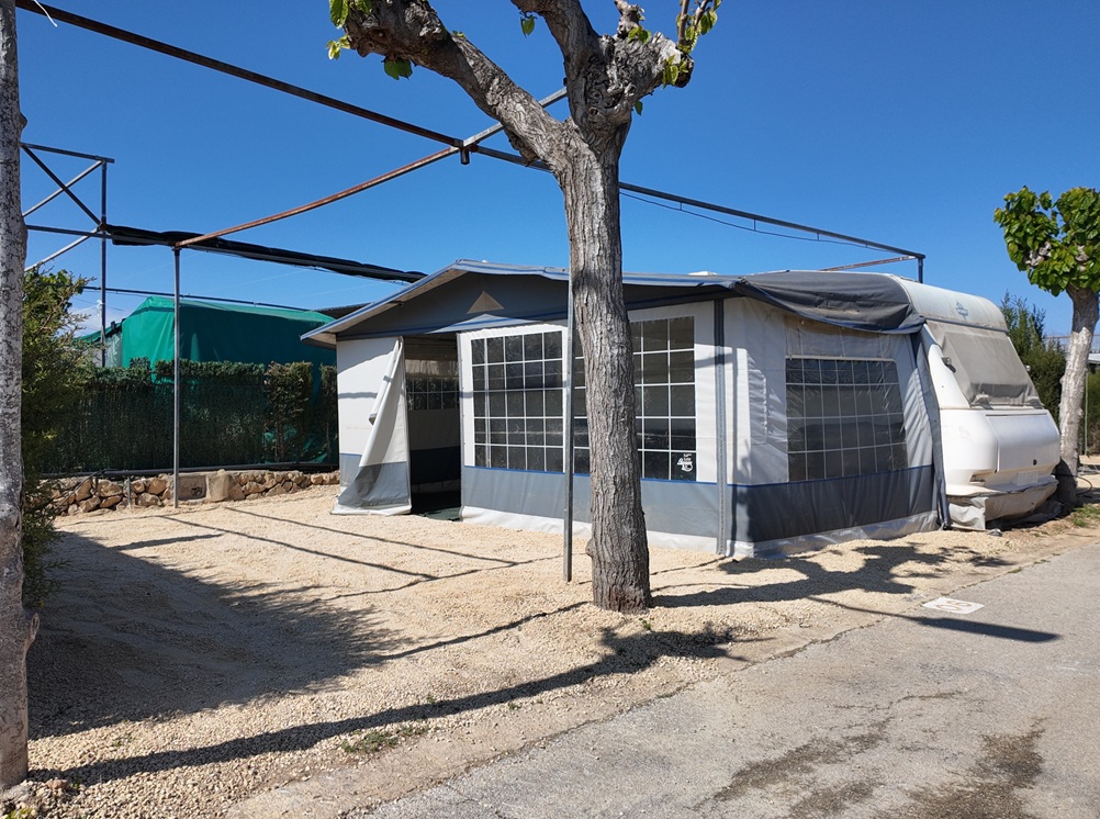 Hobby Touring Caravan For Sale On Camping Benisol, Benidorm – €13,500