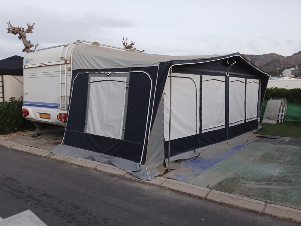 Hobby Touring Caravan For Sale On Camping Villasol, Benidorm – €7,500