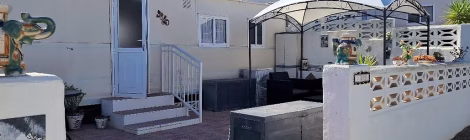 Alucasa Mobile Home For Sale On Albir Oasis Park In Albir, Costa Blanca, Spain