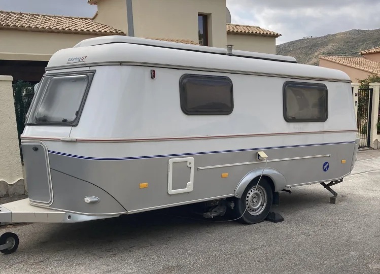 Eriba Pontos Touring Caravan For Sale In Adsubia, Costa Blanca – €11,750