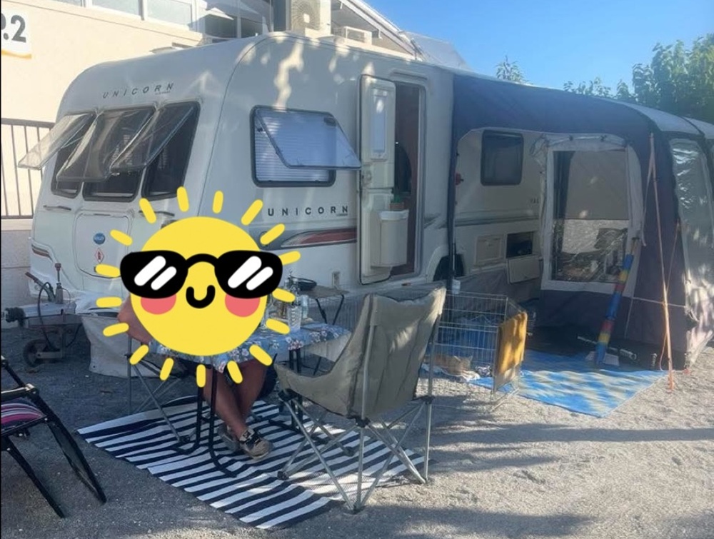 Bailey Unicorn Touring Caravan & Awning For Sale In Benidorm – £7,500