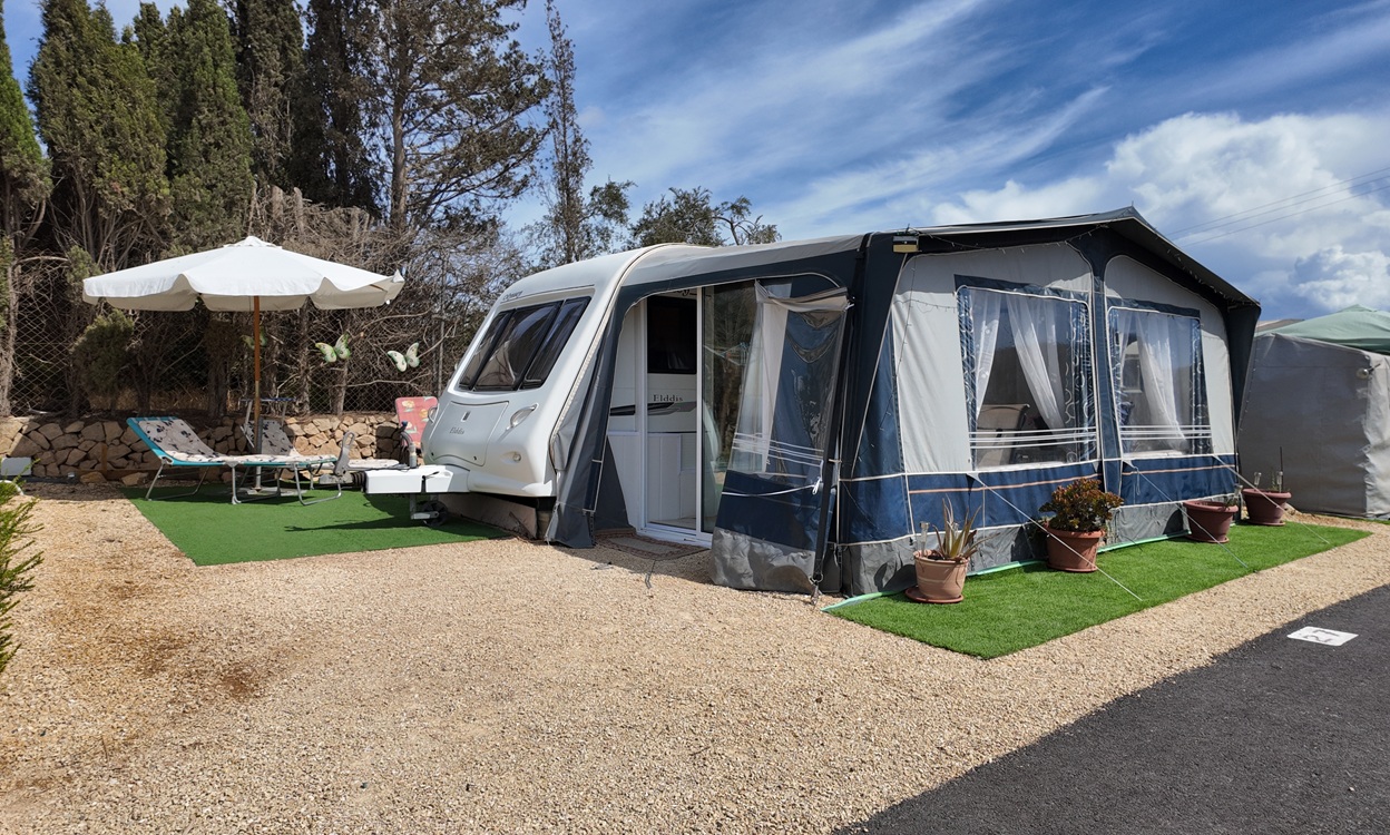 Elddis Caravan & Awning For Sale On Camping Benisol, Benidorm – £18,000