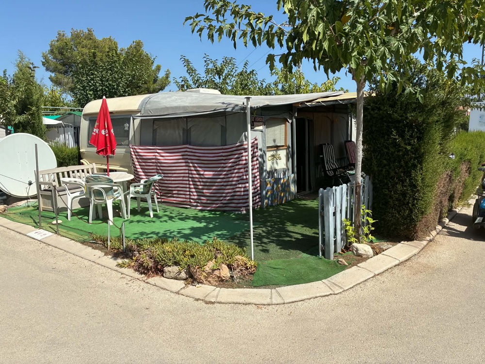Tabbert Baronesse Caravan & Awning For Sale On Camping Raco, Benidorm – £23,000